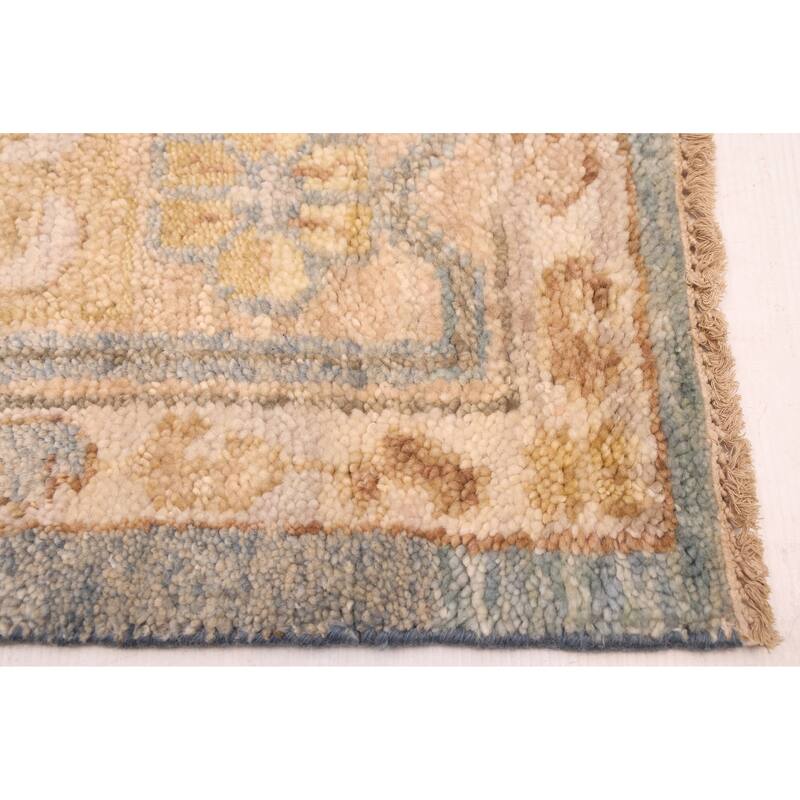 ECARPETGALLERY Hand-knotted Jules Serapi Ivory Wool Rug - 8'9 x 11'10