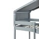 preview thumbnail 41 of 51, Solid Wood Twin Over Twin Bunk Bed with Tent, Playhouse Loft Bedframe