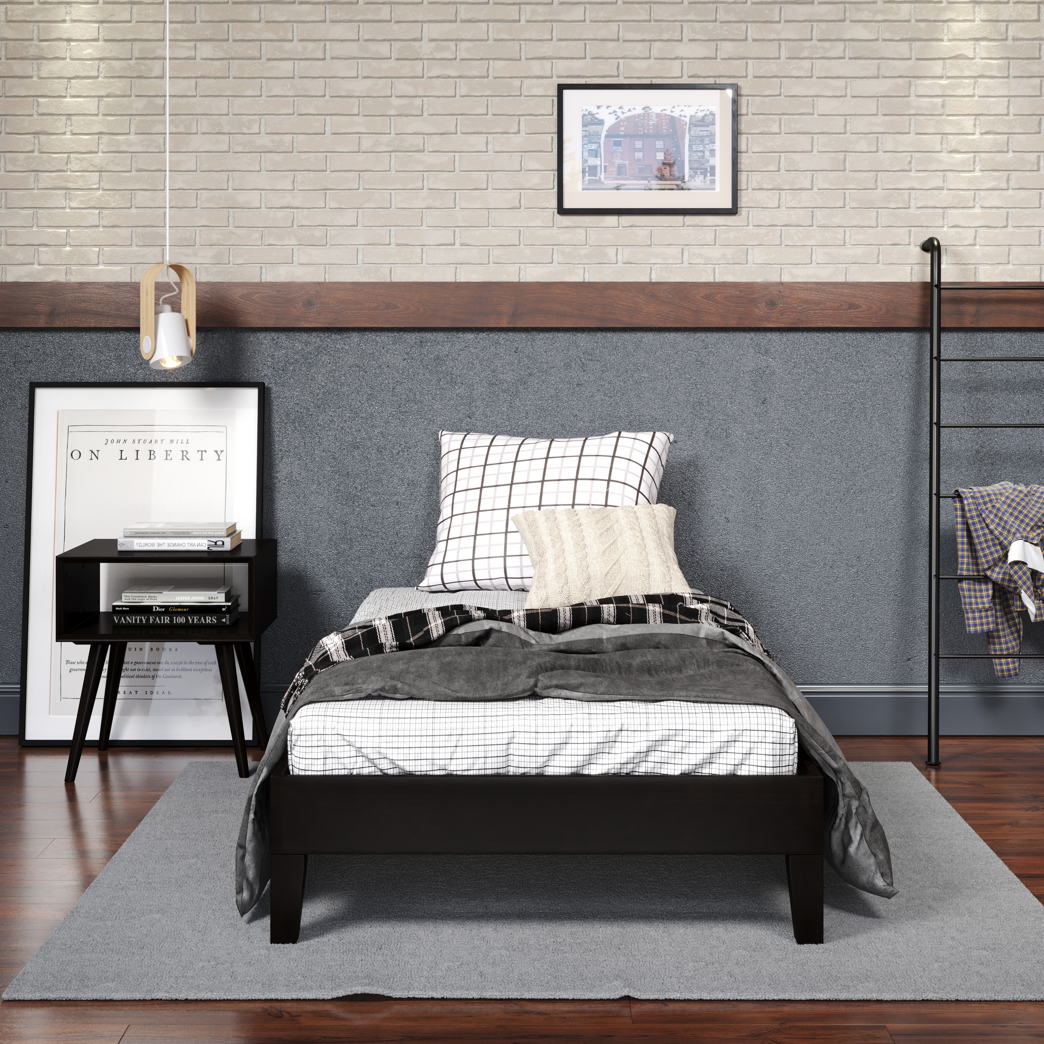 Carson carrington outlet platform bed