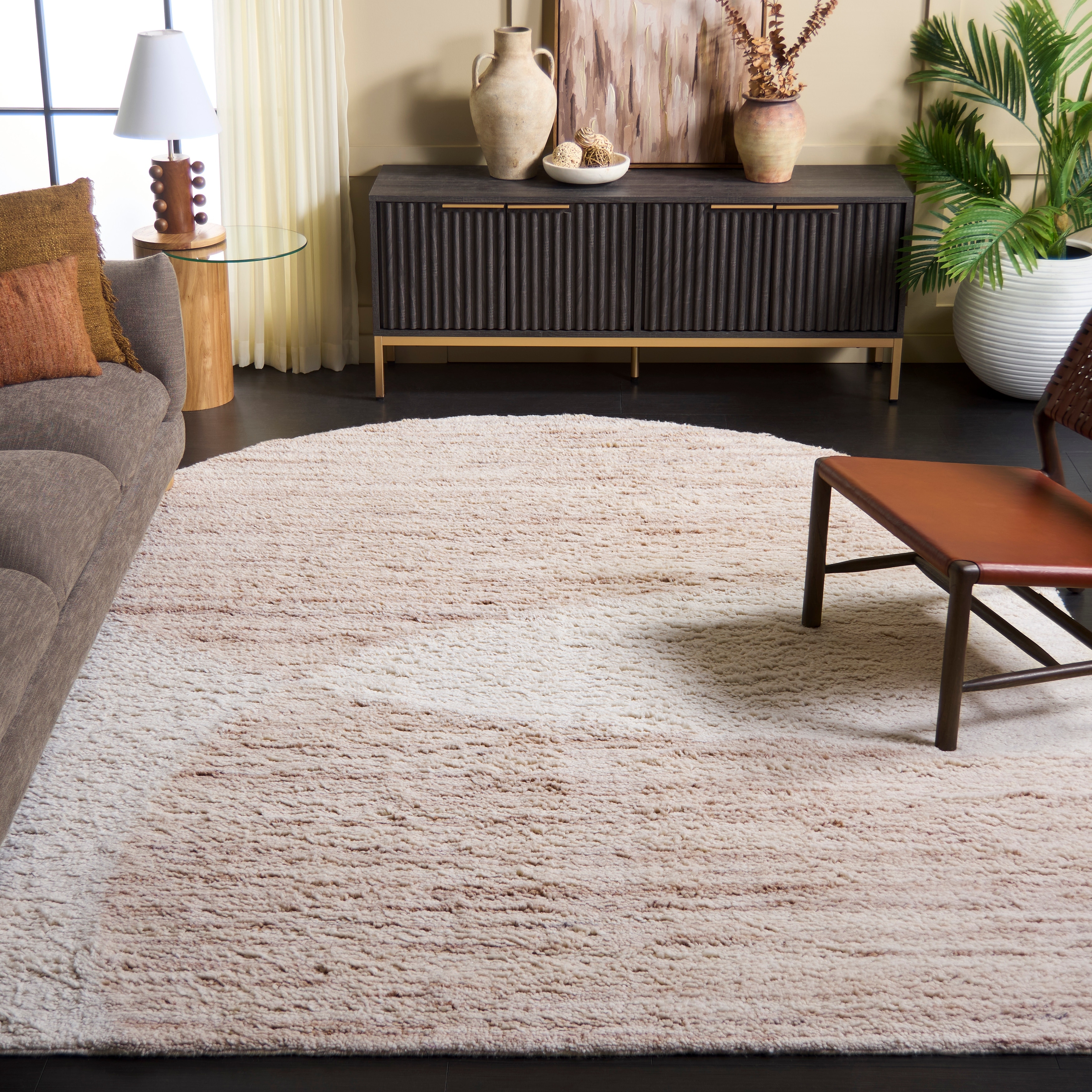SAFAVIEH Handmade Vermont Nicolle Transitional Wool Rug