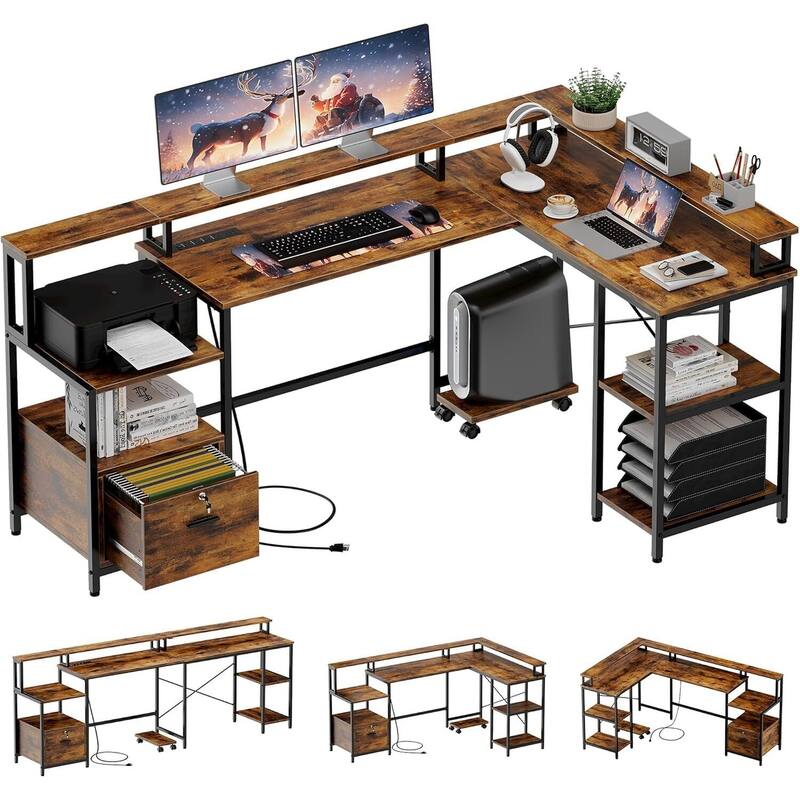76 Inch Office Desk