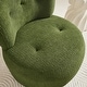 preview thumbnail 17 of 22, Art Leon Flannel Upholstered Swivel Accent Chair