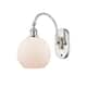 Option Polished Nickel / Matte White