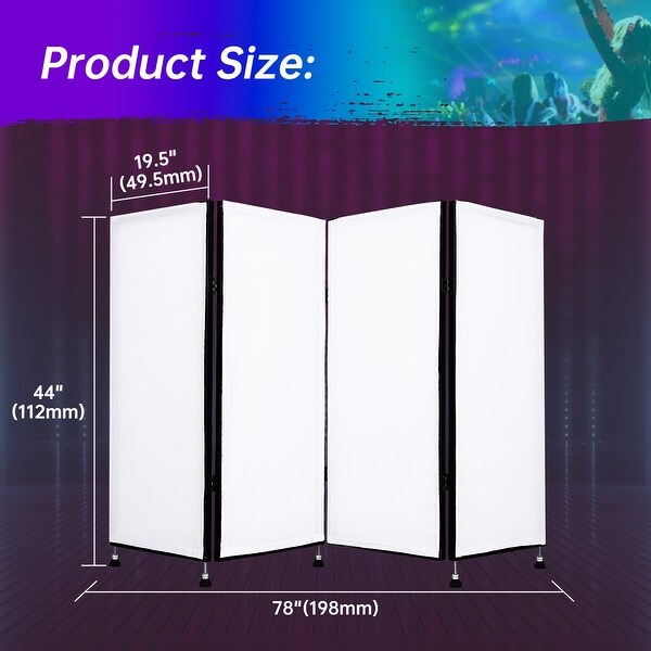 DJ Facade Booth Portable DJ Event Booth Foldable Cover