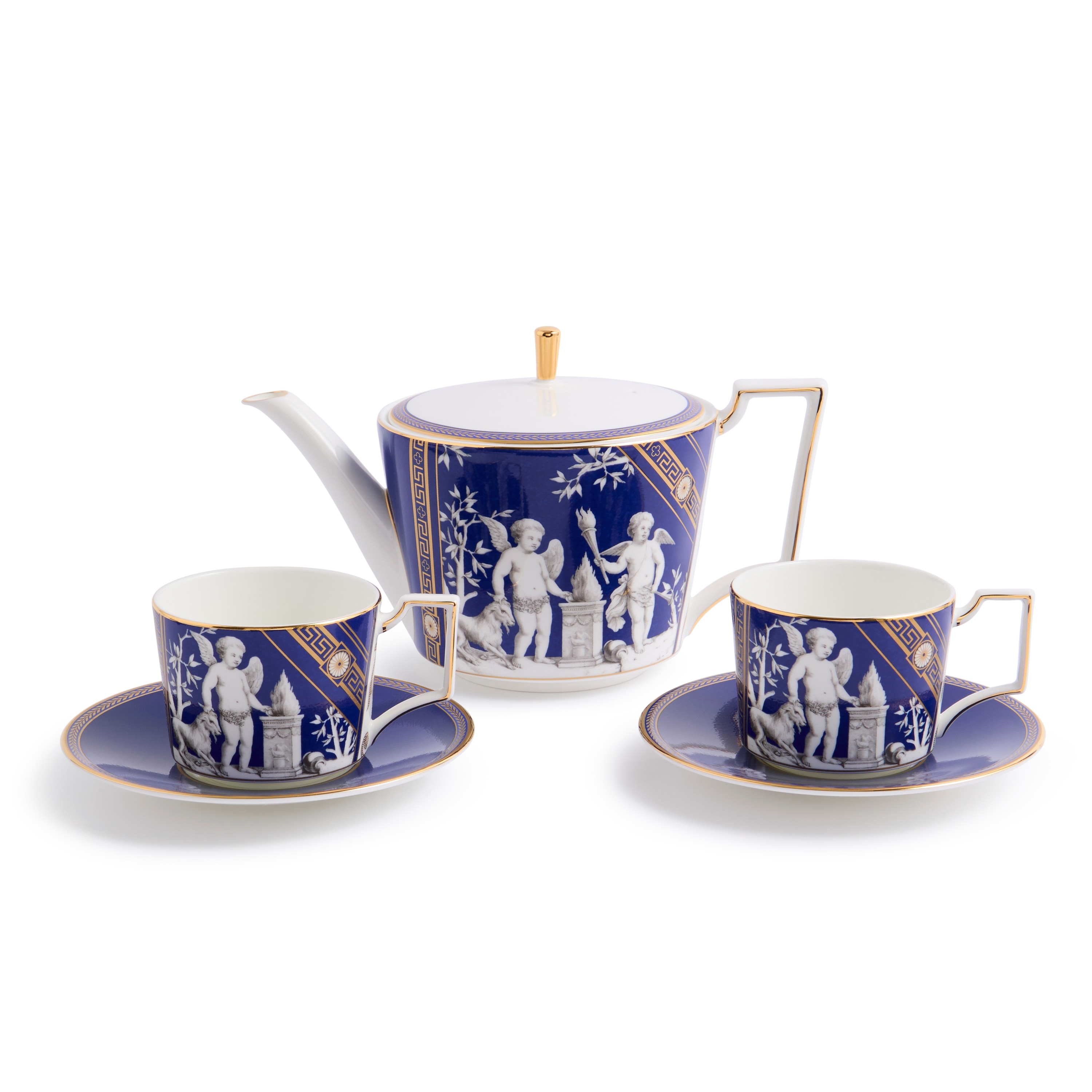 Wedgwood Renaissance Gold Teapot & Teacup Set