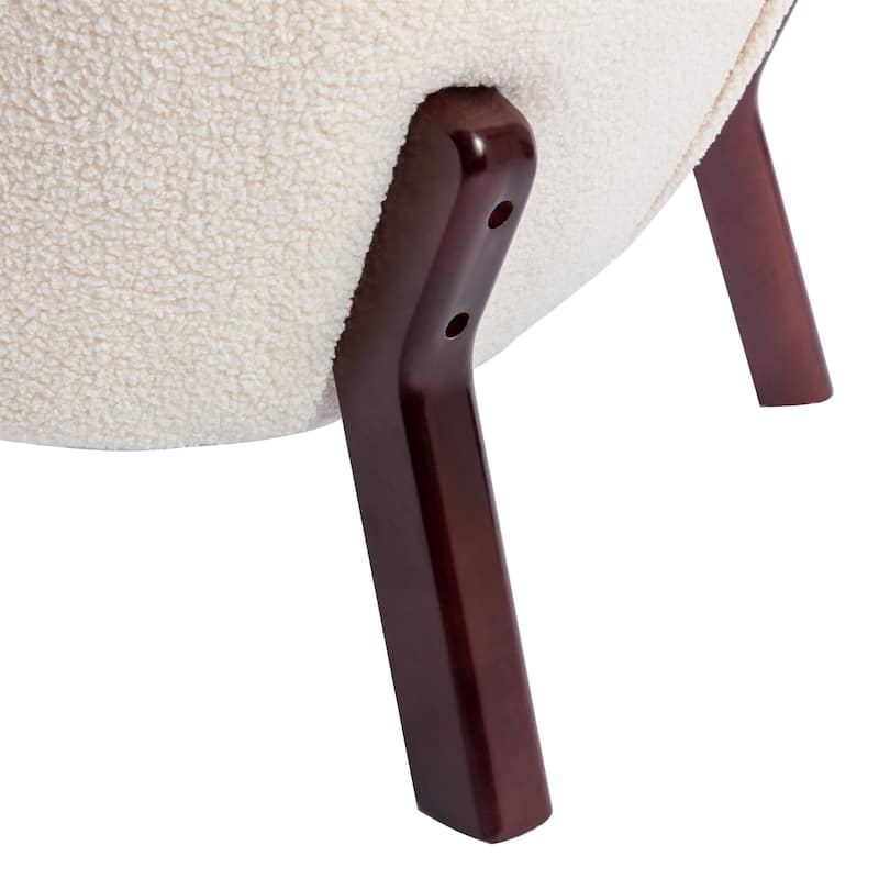 Merax Accent Chair, Upholstered Armless Chair