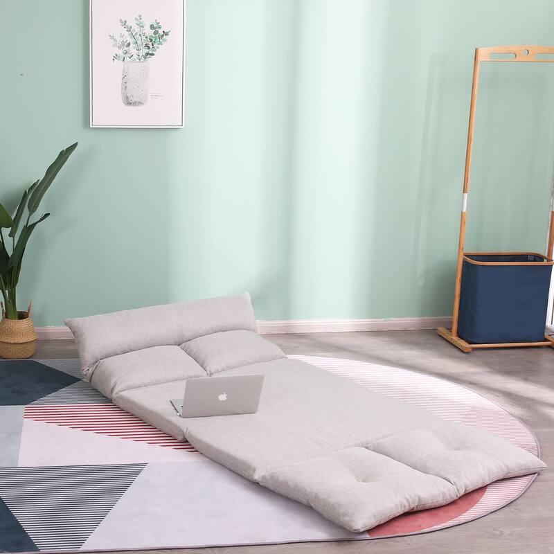 Single sofa reclining chair Japanese chair lazy sofa tatami balcony