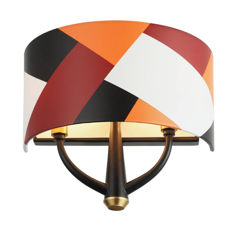 Varaluz Patchwork 2-Light Wall Sconce