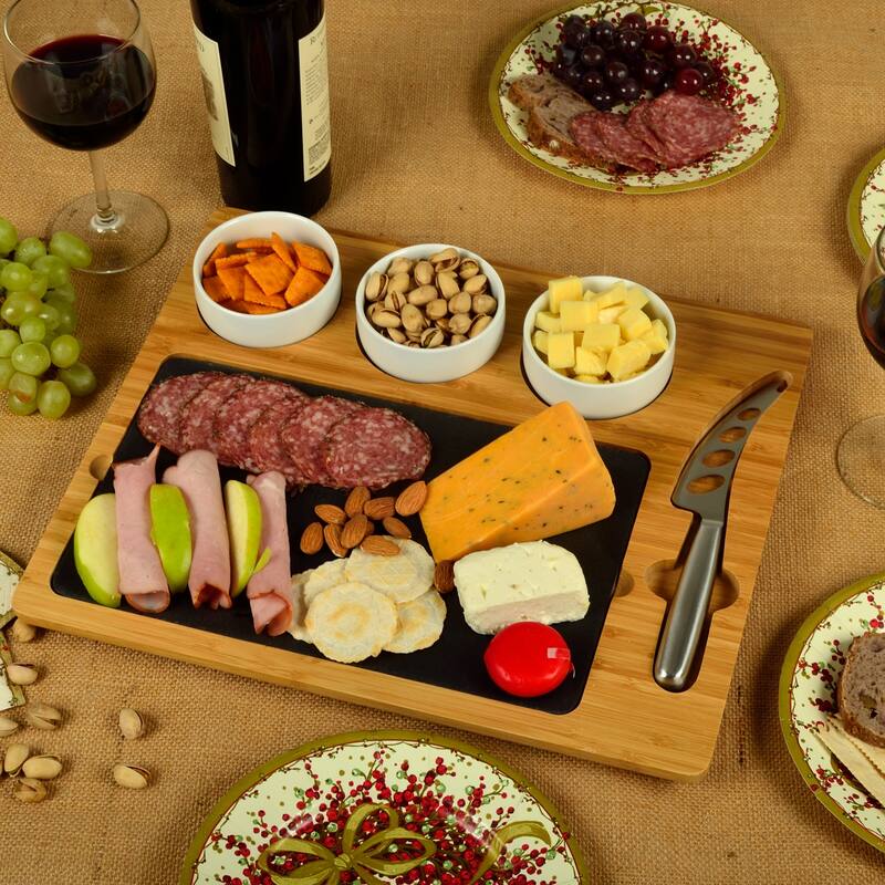 NCAA TexasUniversity at Austin Longhorns Bamboo Cheese & Charcuterie Board