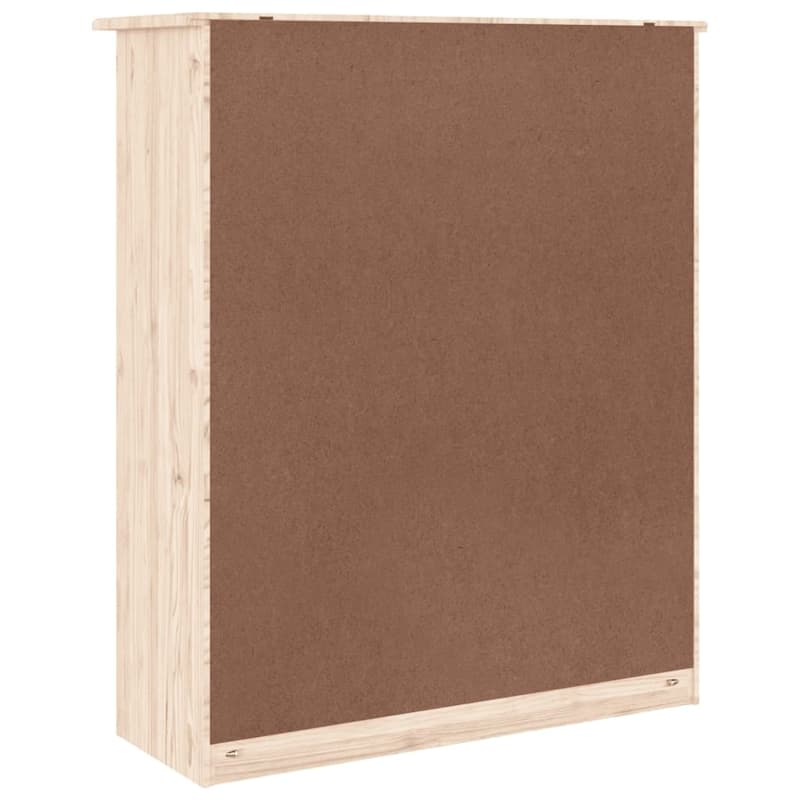 vidaXL Dresser Top ALTA 30.3"x11.8"x36.2" Solid Wood Pine - 30.3" x 11.8" x 36.2"