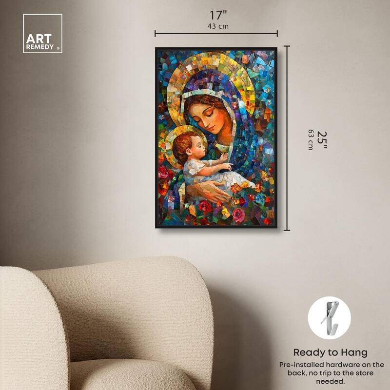 Glass Gospel II Canvas by Art Remedy