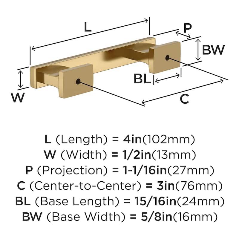 Amerock Triomphe Cabinet and Furniture Pull