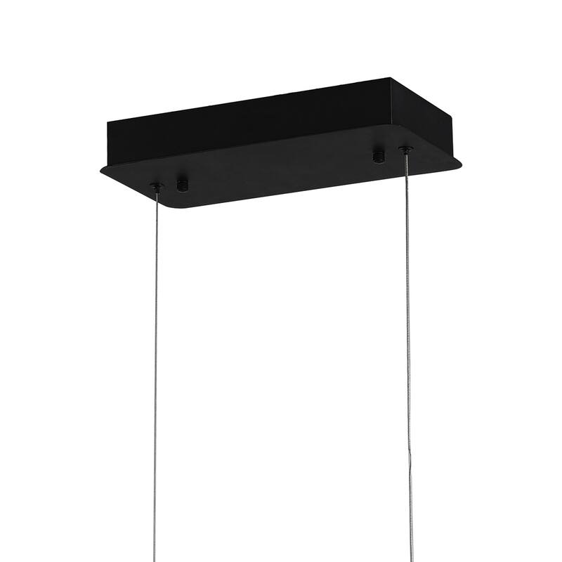 Juliette LED Chandelier With Black Finish