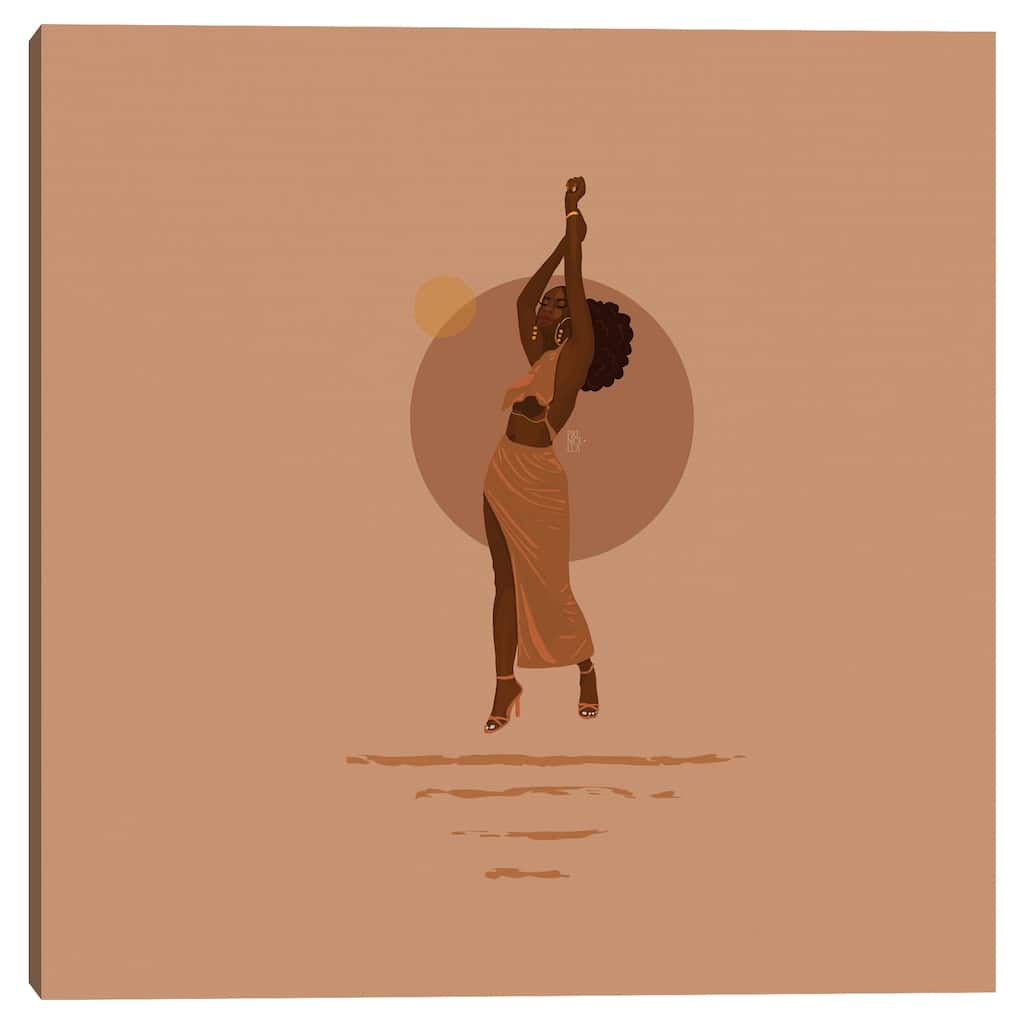 Keep Rising by Princella Canvas Art Print