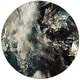 preview thumbnail 16 of 41, SAFAVIEH Glacier Keesha Modern Abstract Rug 5'3" x 5'3" Round - Blue/Multi - Round