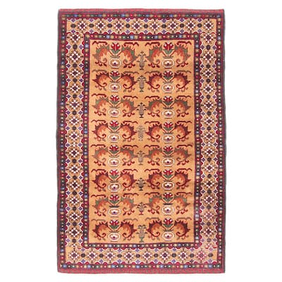 Teimani Brown Rug 3'0" x 4'9" - 3'0 x 4'9