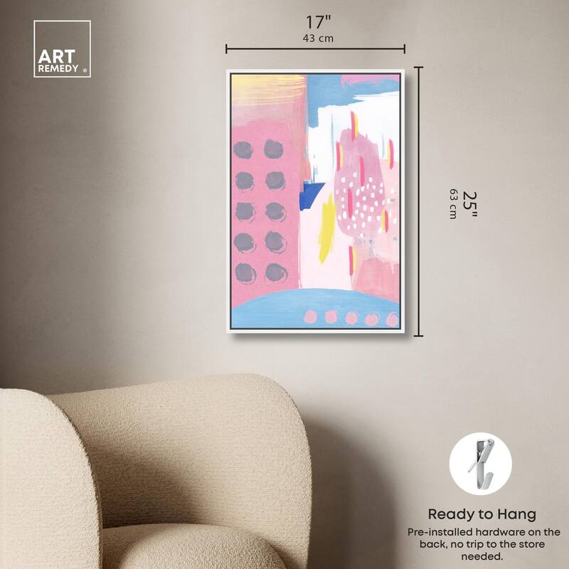 Doll Memories - Pretty blue Canvas by Art Remedy
