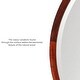 preview thumbnail 64 of 85, Stewart Modern Bevelled Wall Mirror - Natural Wood