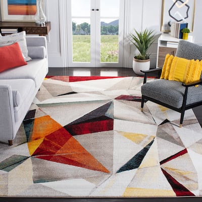 SAFAVIEH Porcello Thinh Mid-Century Modern Abstract Rug