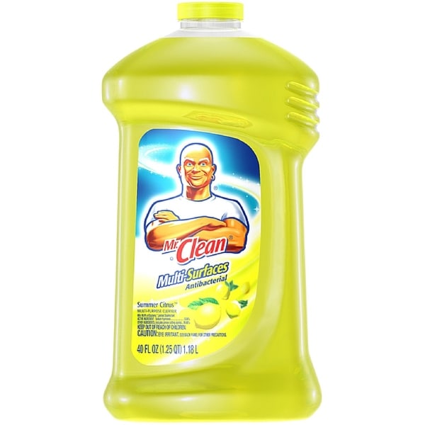 Mr. Clean Antibacterial Multi-Surface Cleaner, Summer Citrus 40 oz