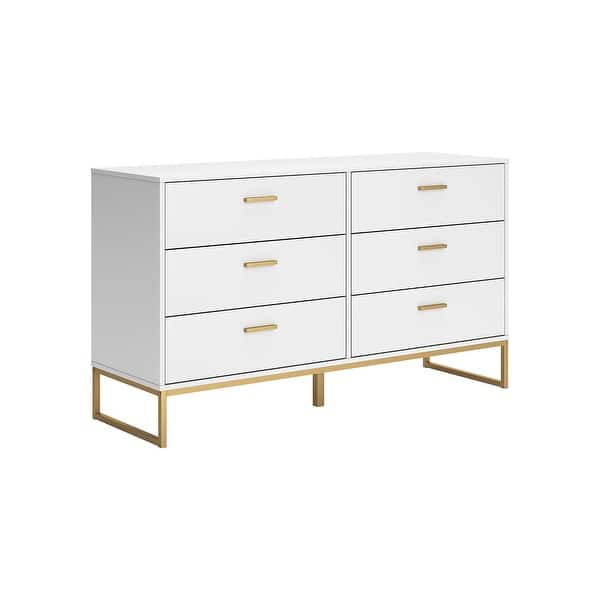 slim fit dress slacks 5-Drawer Gold Accent Campaign Chest