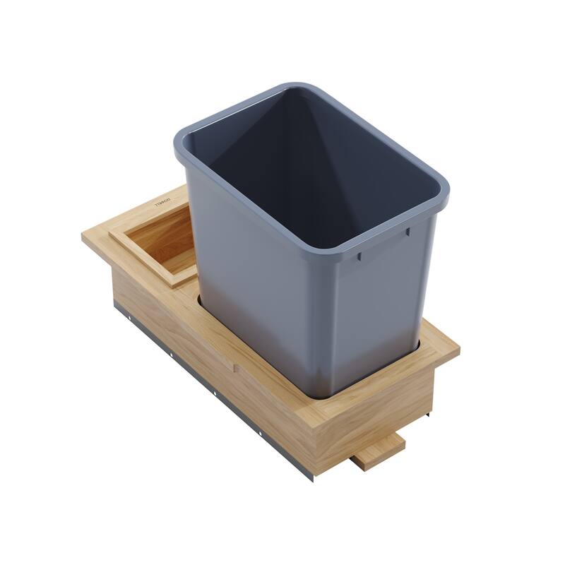 Dowell 15" Single Bin Pullout Set