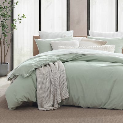DKNY PURE Washed Linen Duvet Set