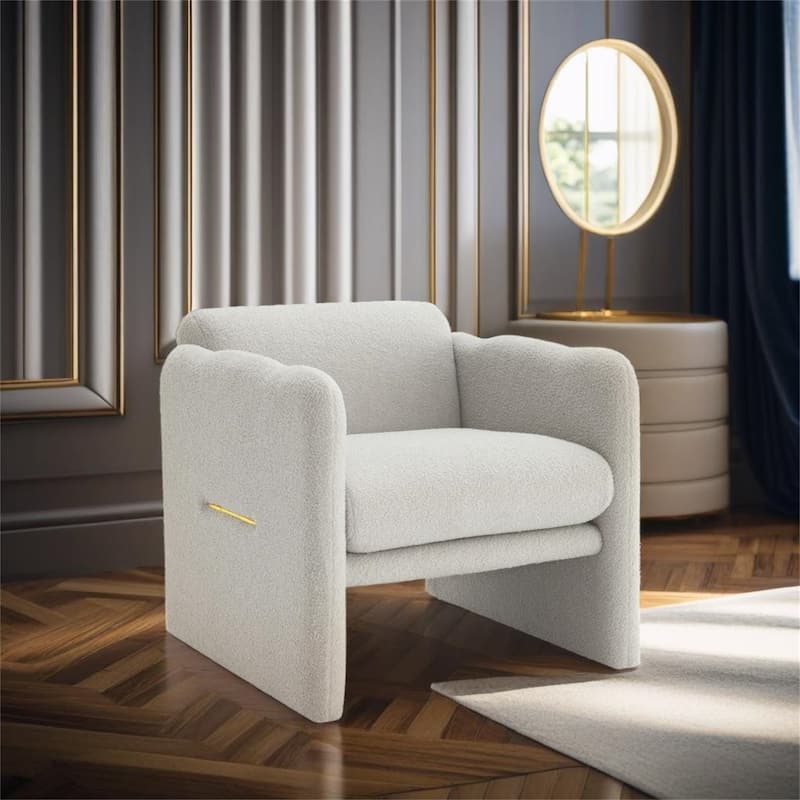 Arm Chair with waved arms