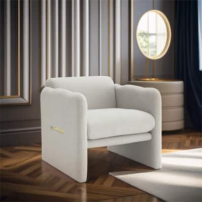 Arm Chair with waved arms