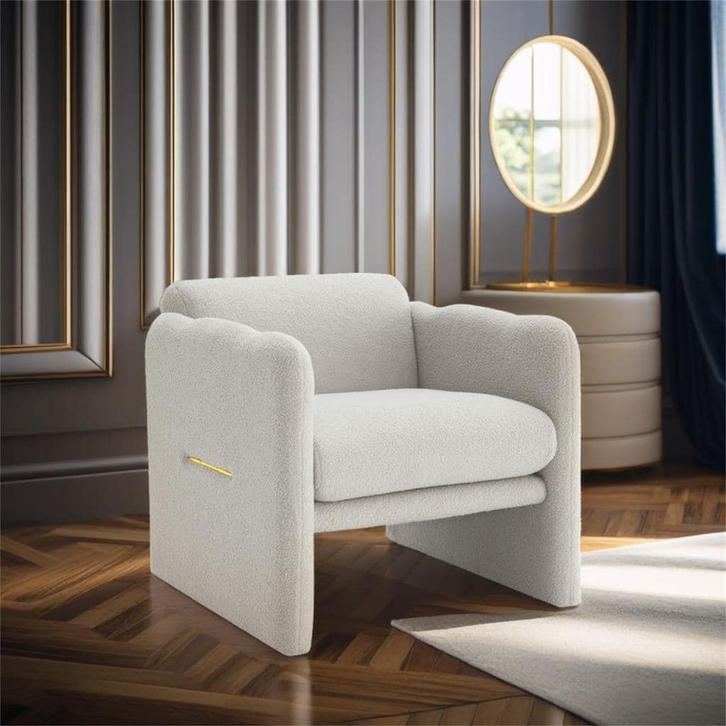 Arm Chair with waved arms