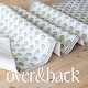 preview thumbnail 64 of 91, Over&back Hand-Blocked Printed Cotton Table Runner - Machine Washable