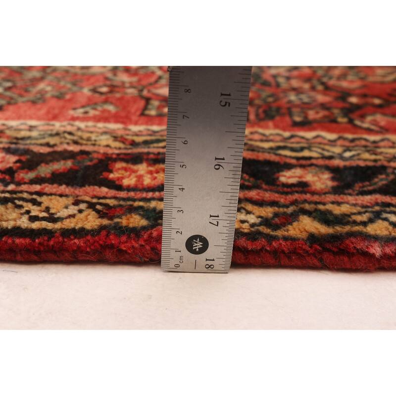 ECARPETGALLERY Hand-knotted Andelz Copper Wool Rug - 3'8 x 9'6