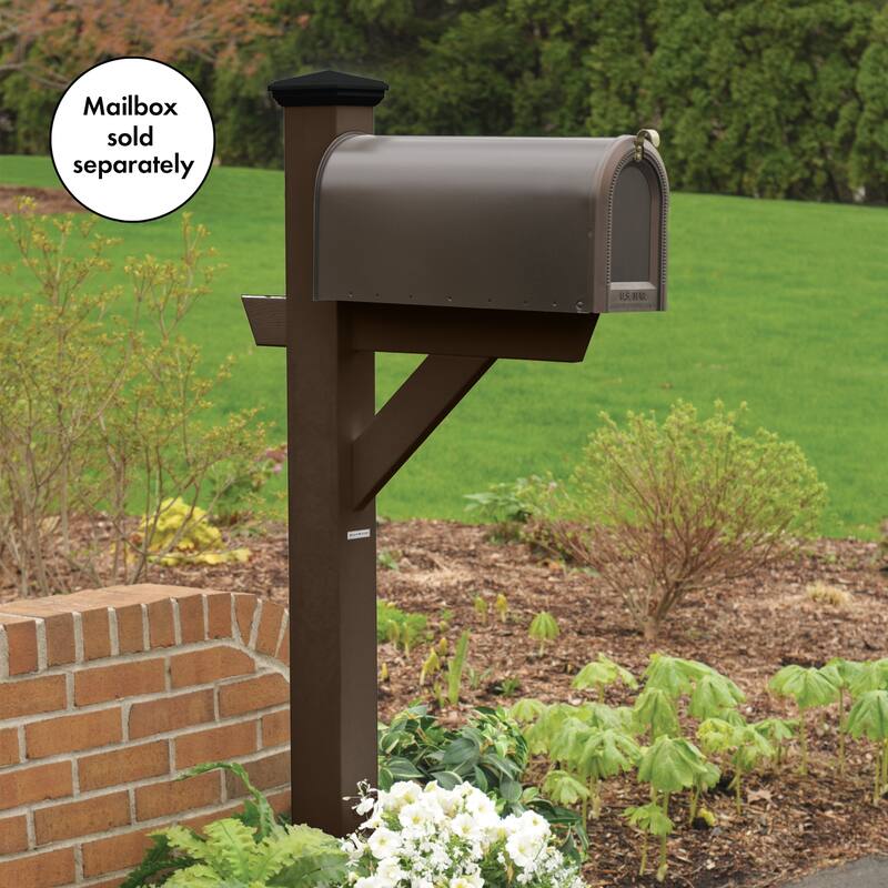 HIGHWOOD Eco-friendly Hazleton Mailbox Post