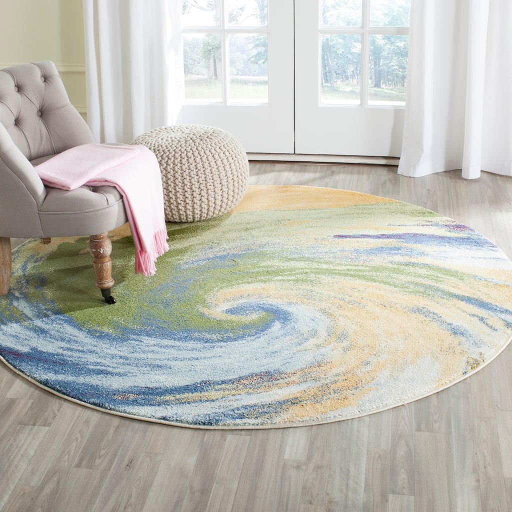 SAFAVIEH Evoke Tambra Abstract Swirl Rug