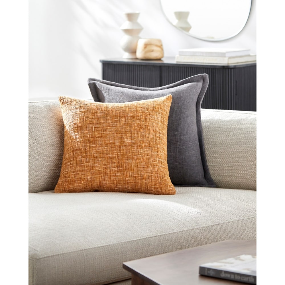 Tasia Modern & Contemporary Solid Color Accent Pillow