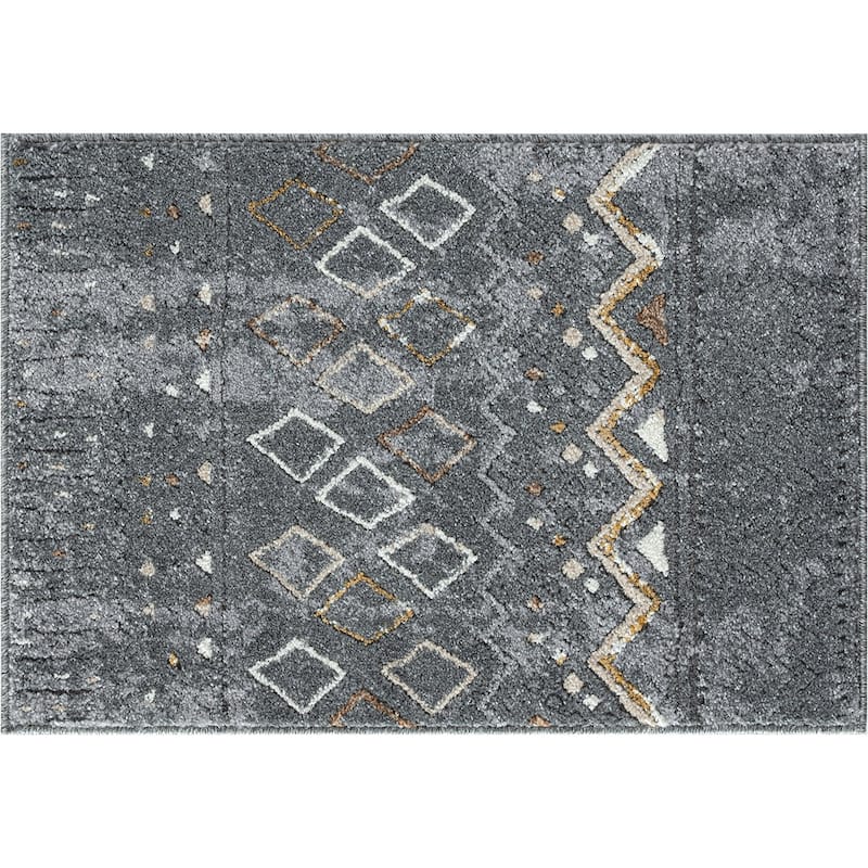 Daytona Modern & Contemporary Diamond Indoor Area Rug
