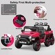 preview thumbnail 7 of 29, Ride on Car with 6 EVA Wheels&4WD, 24V Battery Powered Electric Car for Ages 3-6 Kids