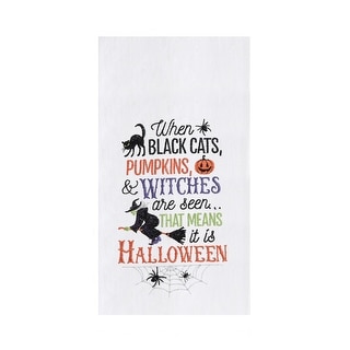 Cats Pumpkins Witches Towel - Bed Bath & Beyond - 41683238
