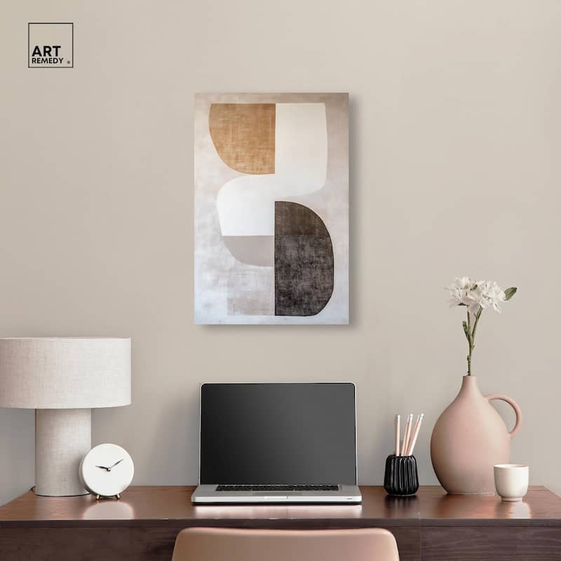 Weimar Echoes III Canvas by Art Remedy, Gallery Wrapped