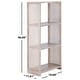 preview thumbnail 8 of 6, SAFAVIEH Phoenix 3-Shelf Etagere Bookcase - 19.7" W x 11.6" L x 46.1" H
