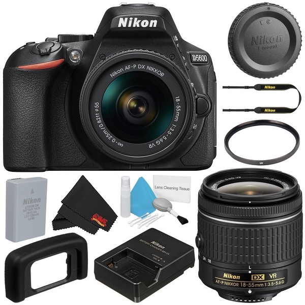Shop Nikon D5600 DSLR Camera with 18-55mm VR AF-P Lens ...