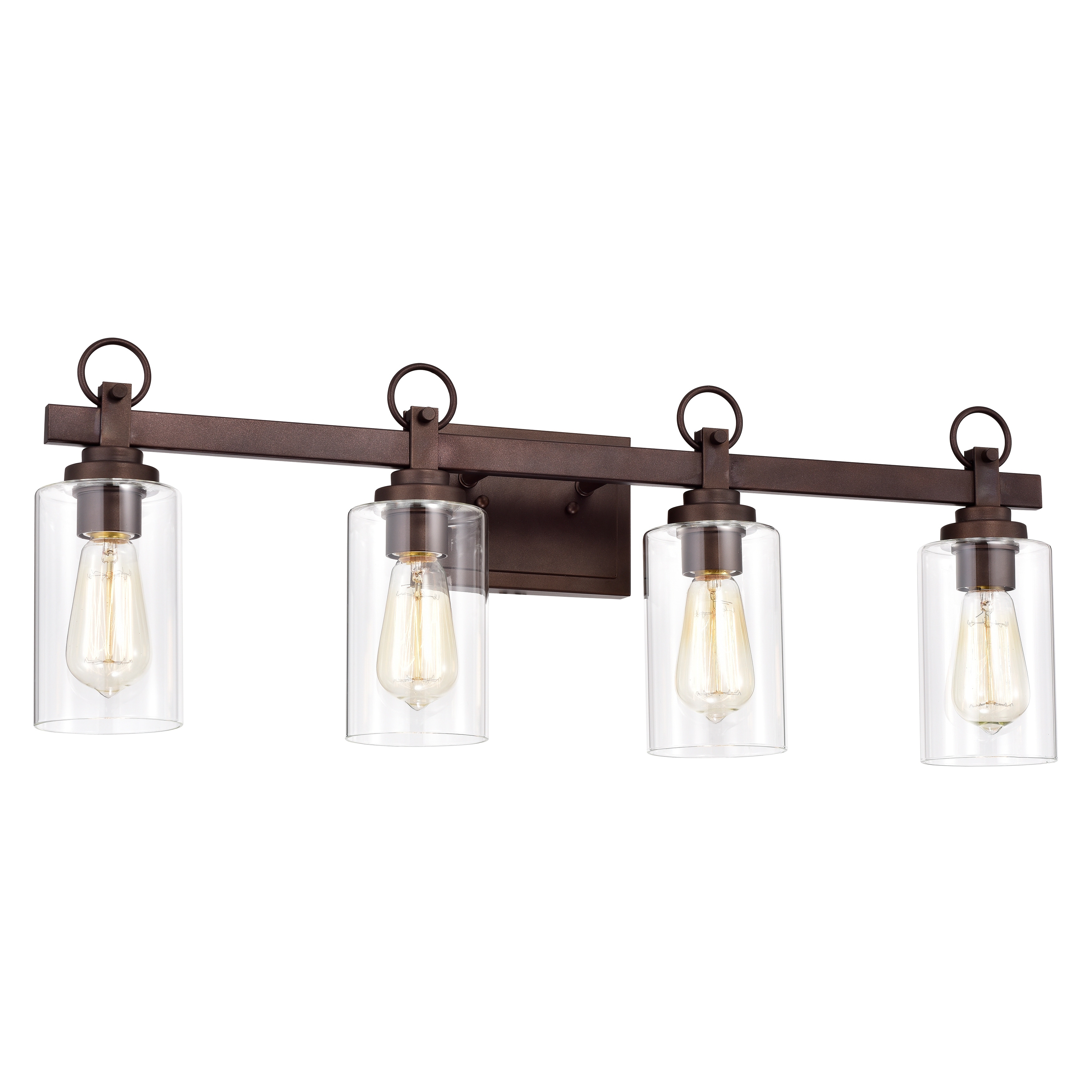 4-light Oil Rubbed Bronze Bath/ Vanity Light