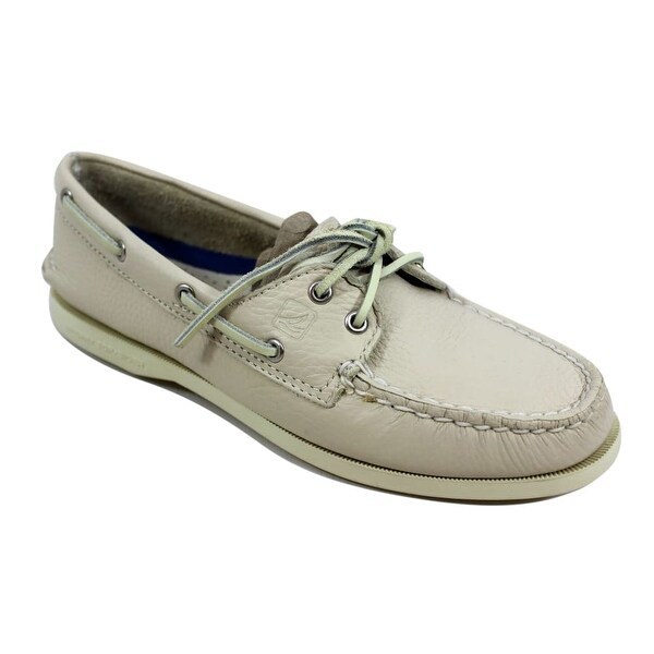 beige sperrys