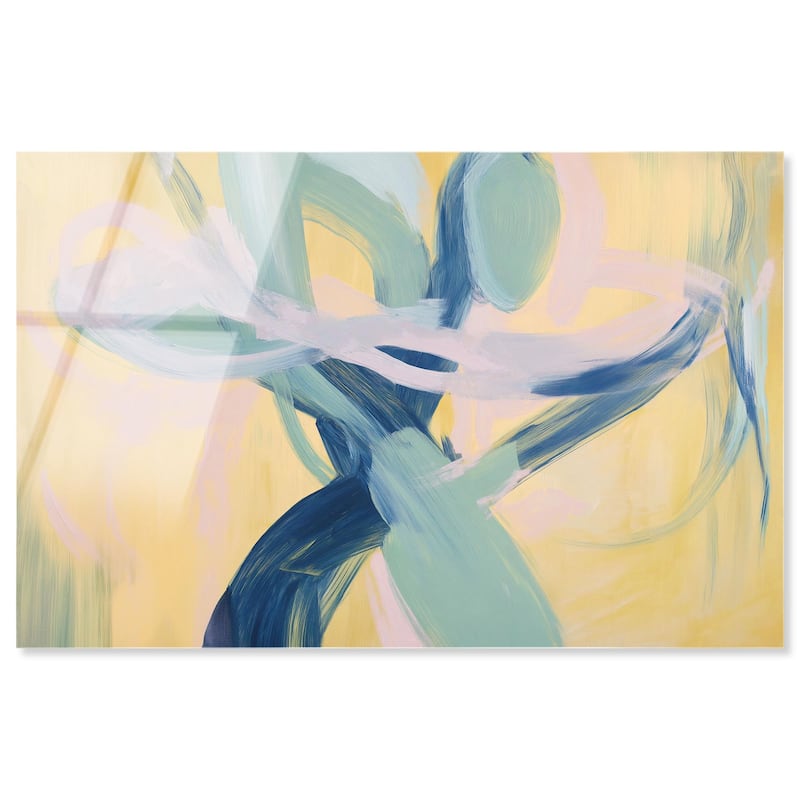 Entangled Embrace II Acrylic by Art Remedy, Ready to Hang - 45" x 30"