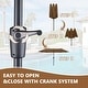 preview thumbnail 3 of 4, Ainfox 13Ft Large Outdoor Patio Umbrella with Crank With Base