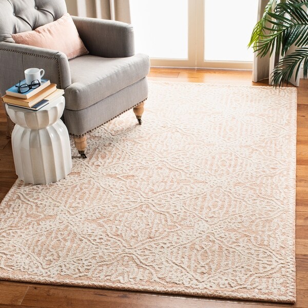 Safavieh Handmade Capri Gerrianne Modern Wool Rug. Opens flyout.