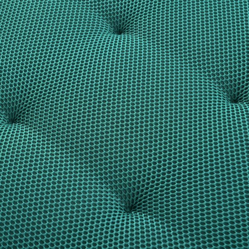 107" Polyester Mesh L-Shape Modular Sectional Sofa with Deep Seating and Pocket Spring Cushions