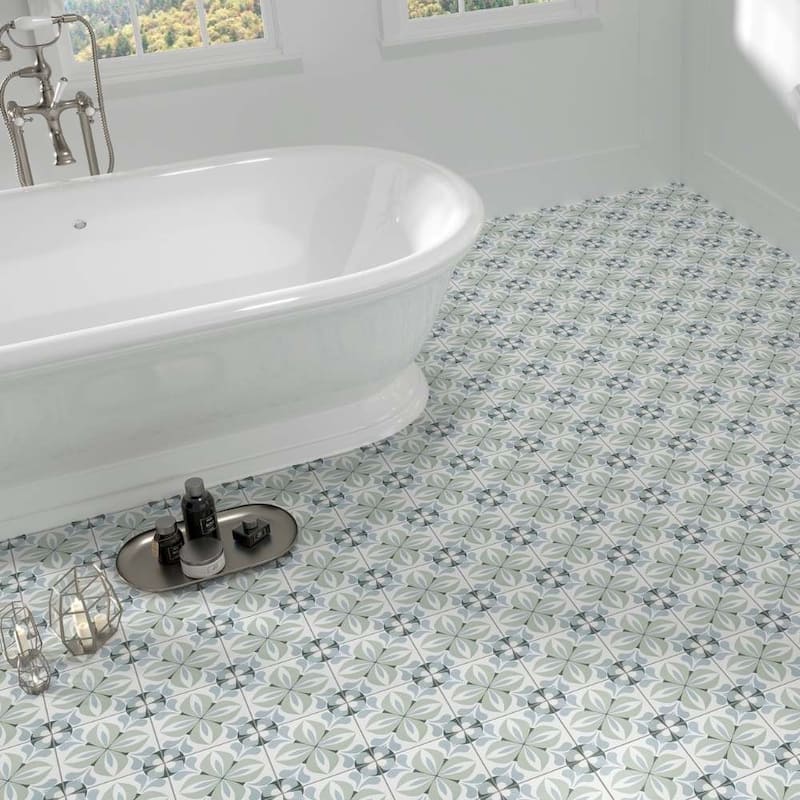 The Tile Life Summertime 8x8 Matte Porcelain Floor & Wall Tile