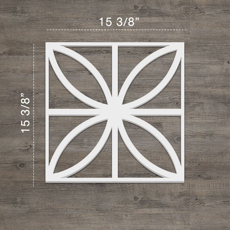 Swansea Decorative Fretwork Wall Panels PVC On Sale Bed Bath