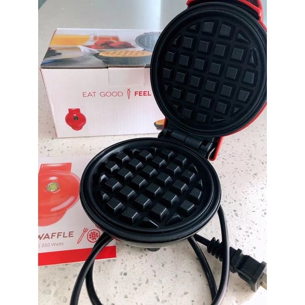 4 Inch Mini Waffle Maker Non-stick Waffle Maker,Red - Bed Bath & Beyond -  33951826